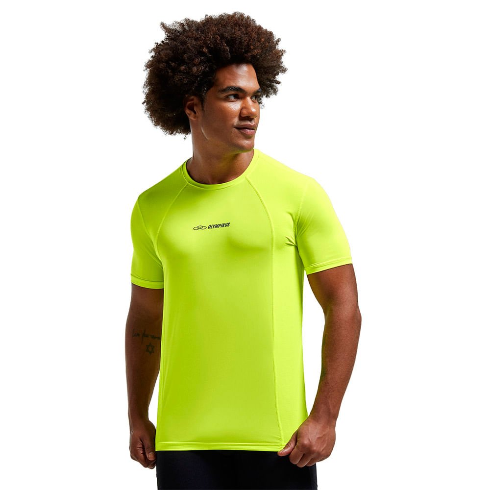 Camiseta Ultra Olympikus Masculina Amarelo 1
