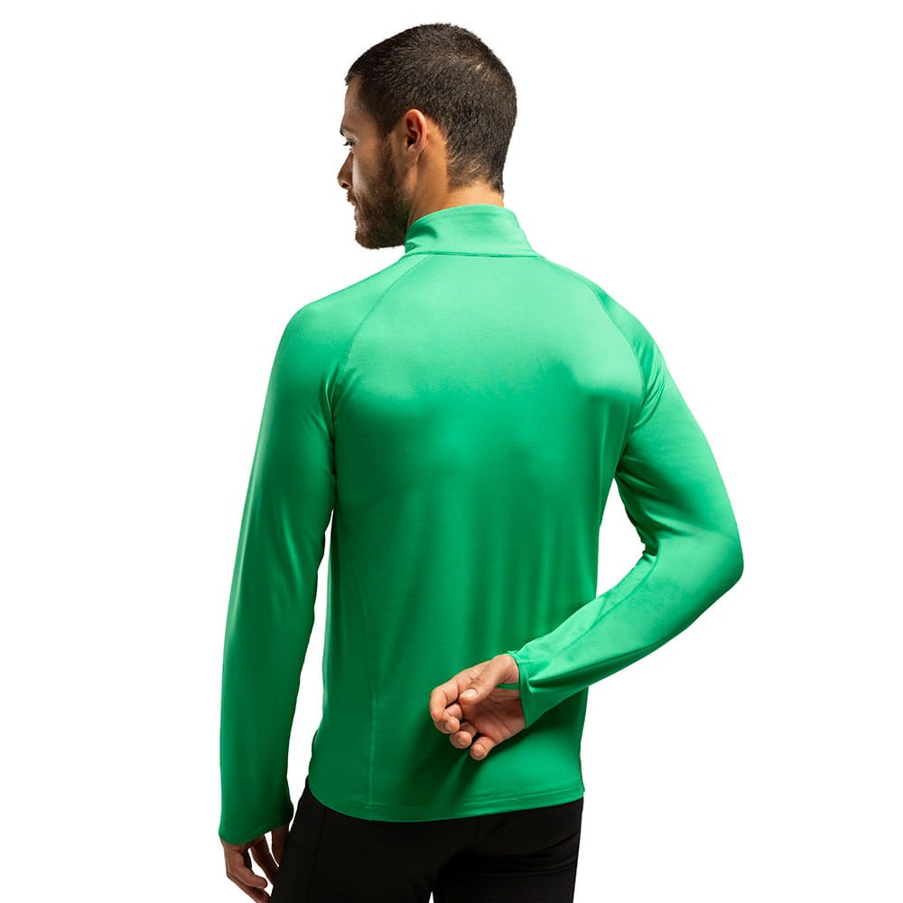 Blusa Térmica Manga Longa Olympikus Masculina Verde 4