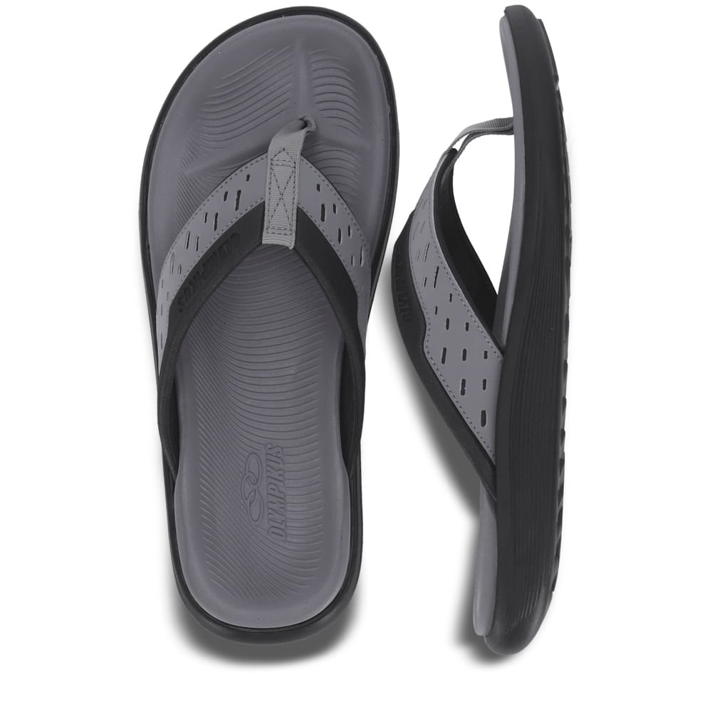 Chinelo Caraiva Olympikus Cinza 3