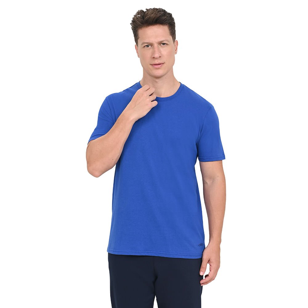 Camiseta Casual Olympikus Azul 3
