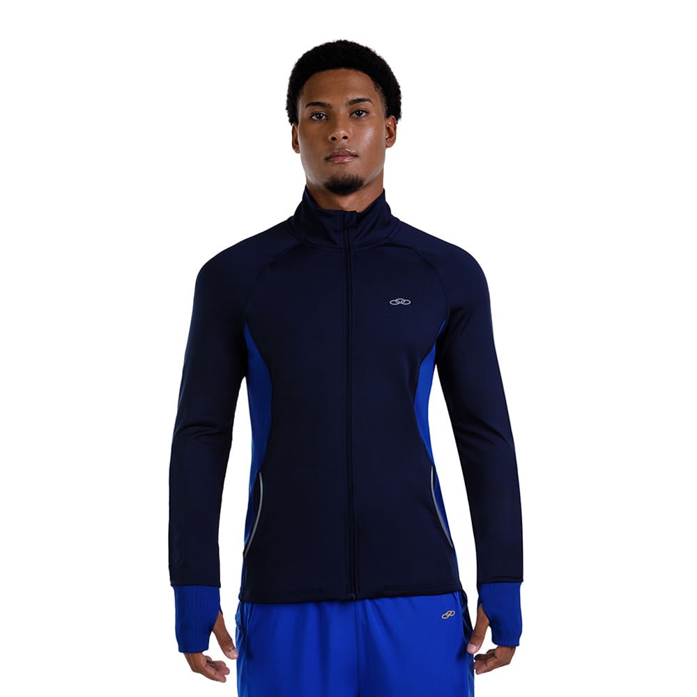 Jaqueta Funcionalidade Termo Olympikus Masculina Azul 1