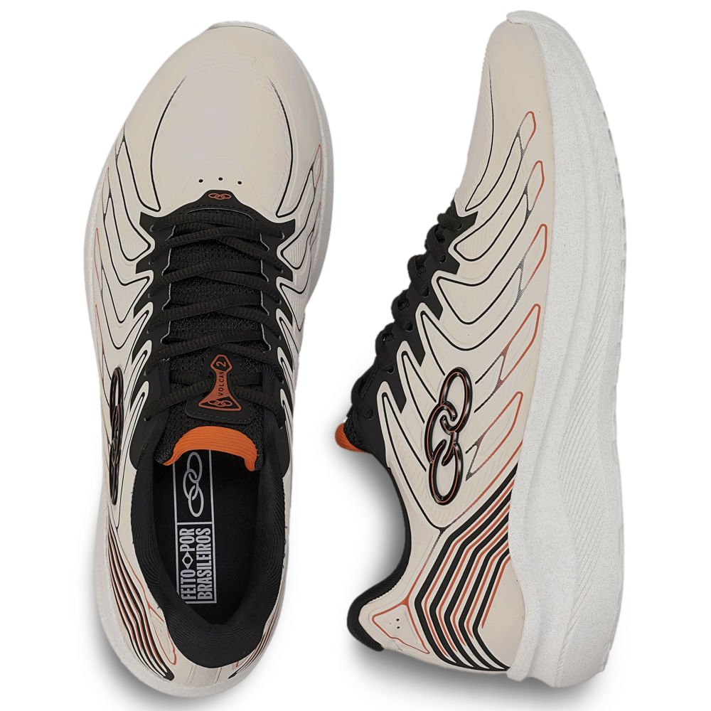 Tênis Olympikus Volcan 2 Bege 4