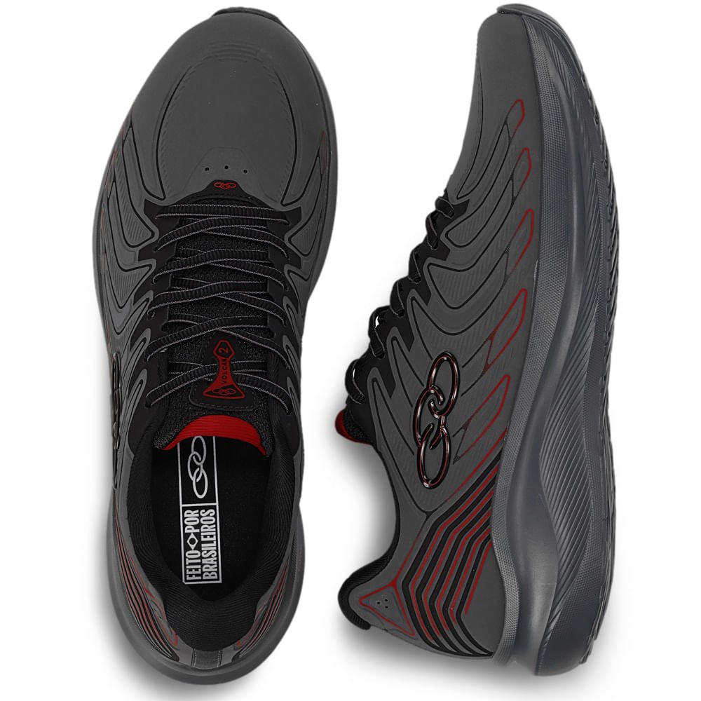 Tênis Olympikus Volcan 2 Preto 4