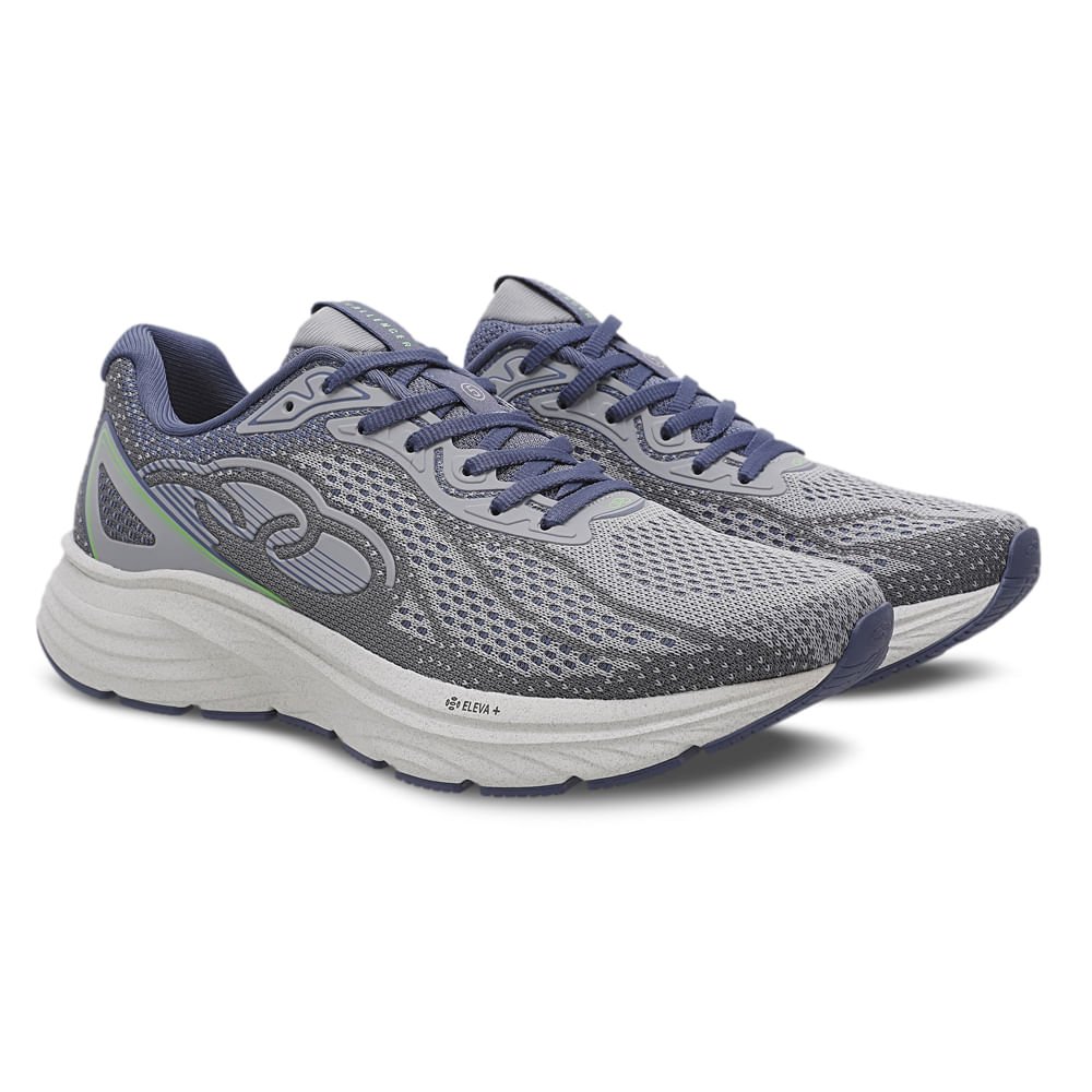 Tênis Olympikus Challenger 5 Cinza/Azul 2