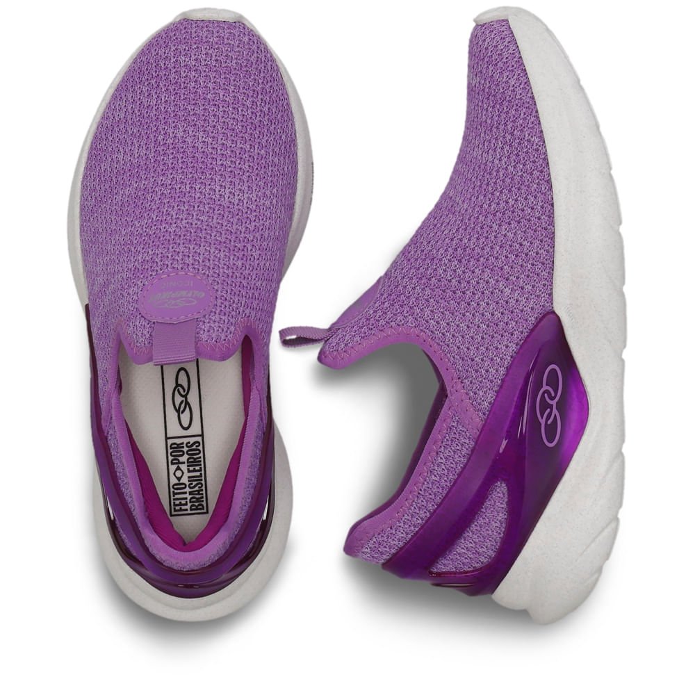 Tênis Olympikus Iconic Infantil Roxo 3