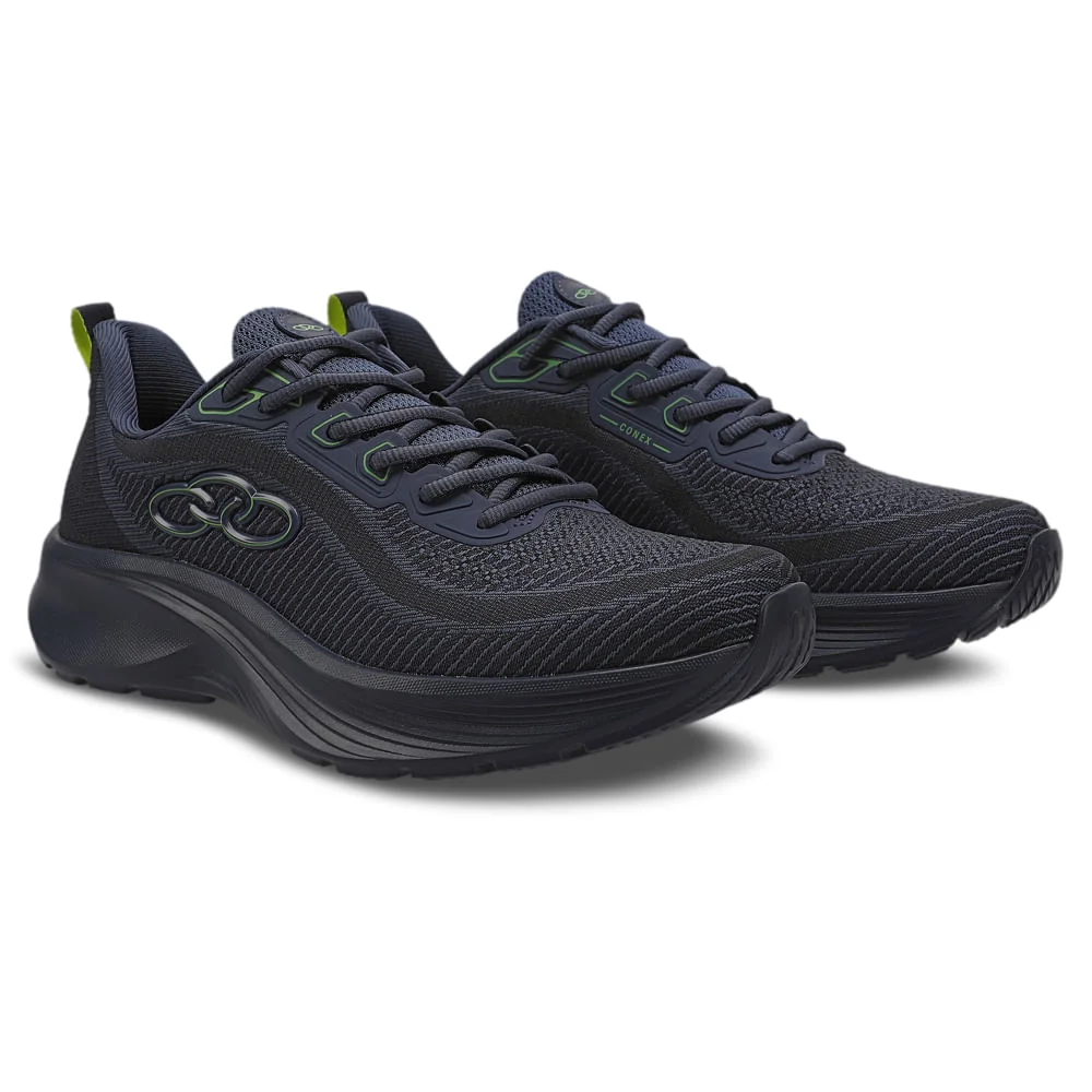 Tênis Olympikus Conex Preto/Azul 2