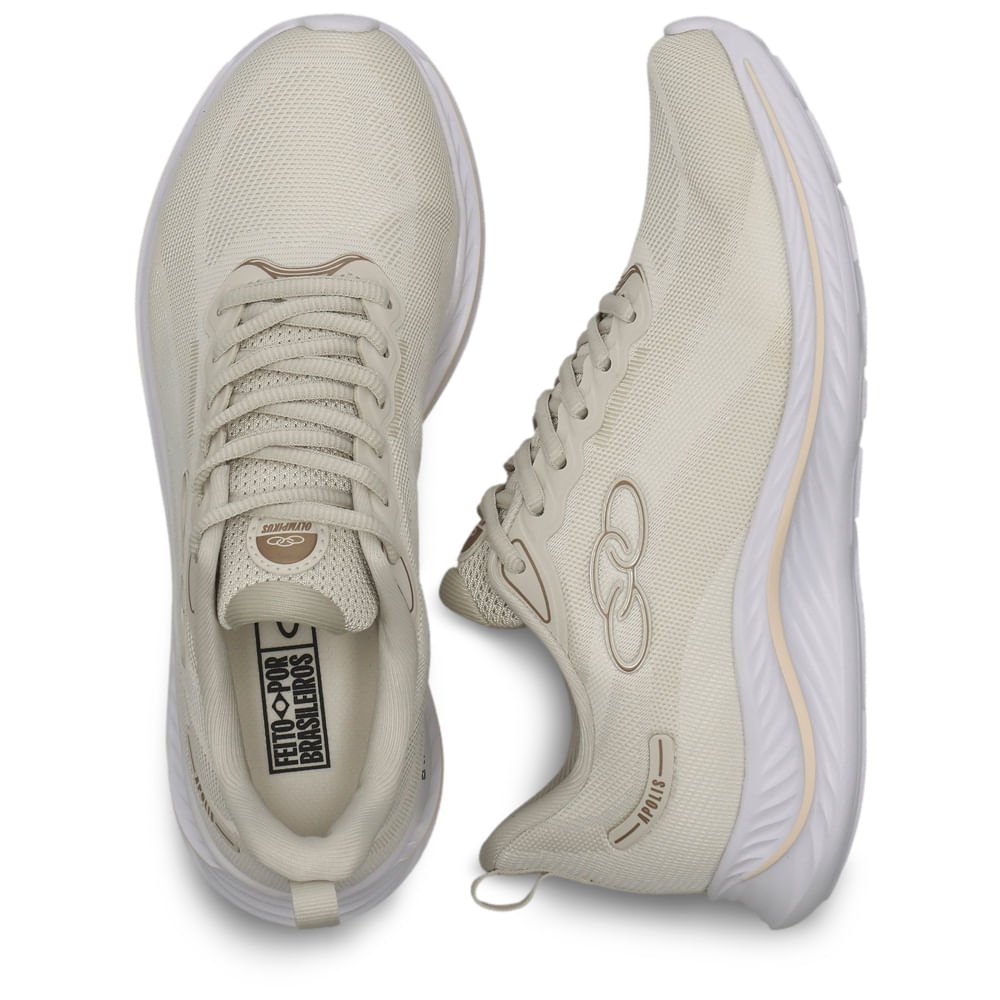 Tênis Olympikus Apolis Feminino Bege 3