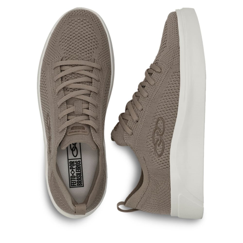 Tênis Olympikus Plato Feminino Bege 3