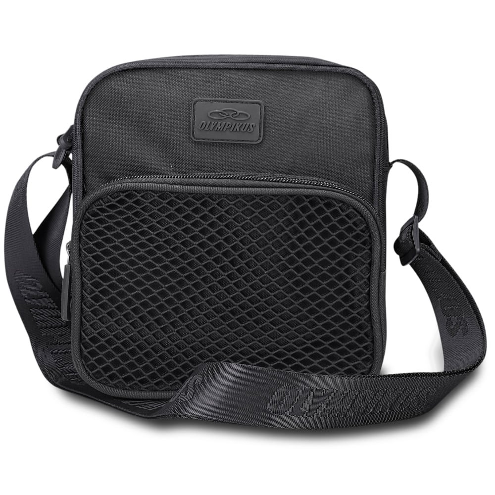 Kit 1 Tênis Olympikus Jogging 100 e 1 Shoulder Bag Preto 4