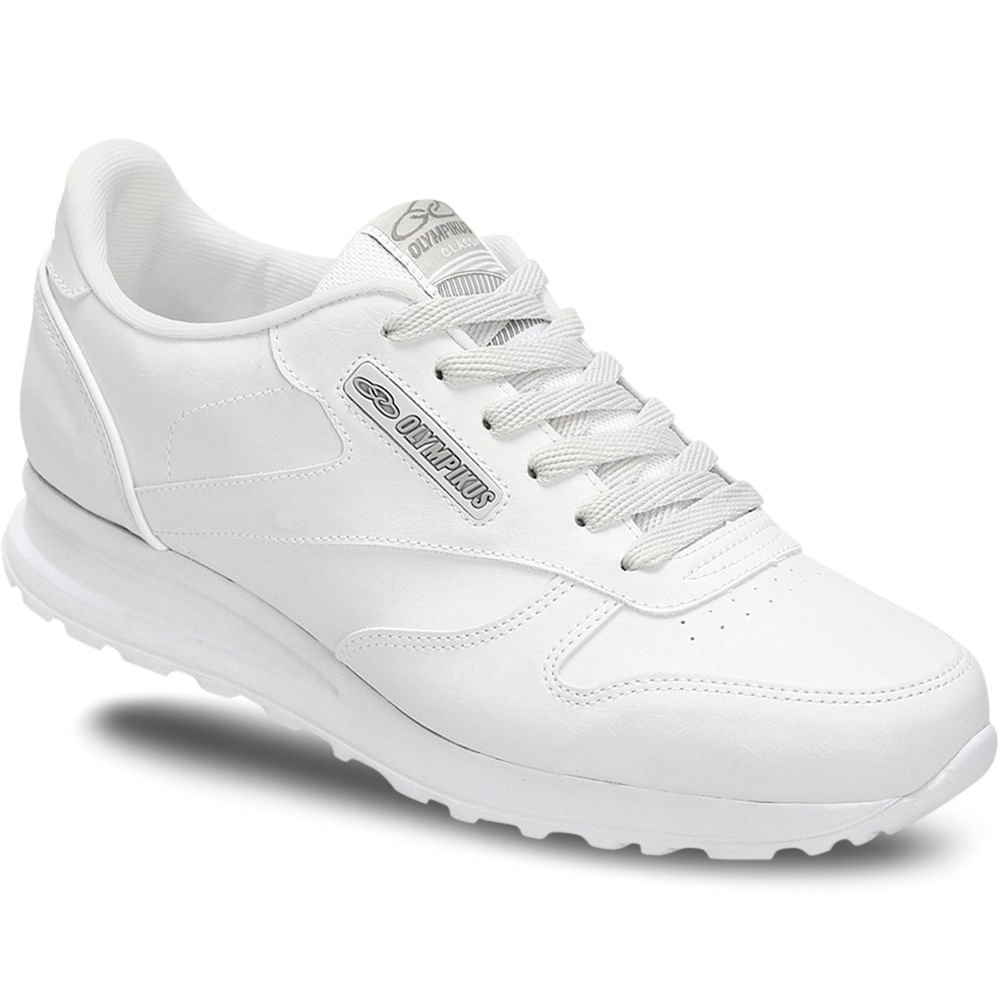 Kit 1 Tênis Olympikus Jogging 100 e 1 Shoulder Bag Branco 3