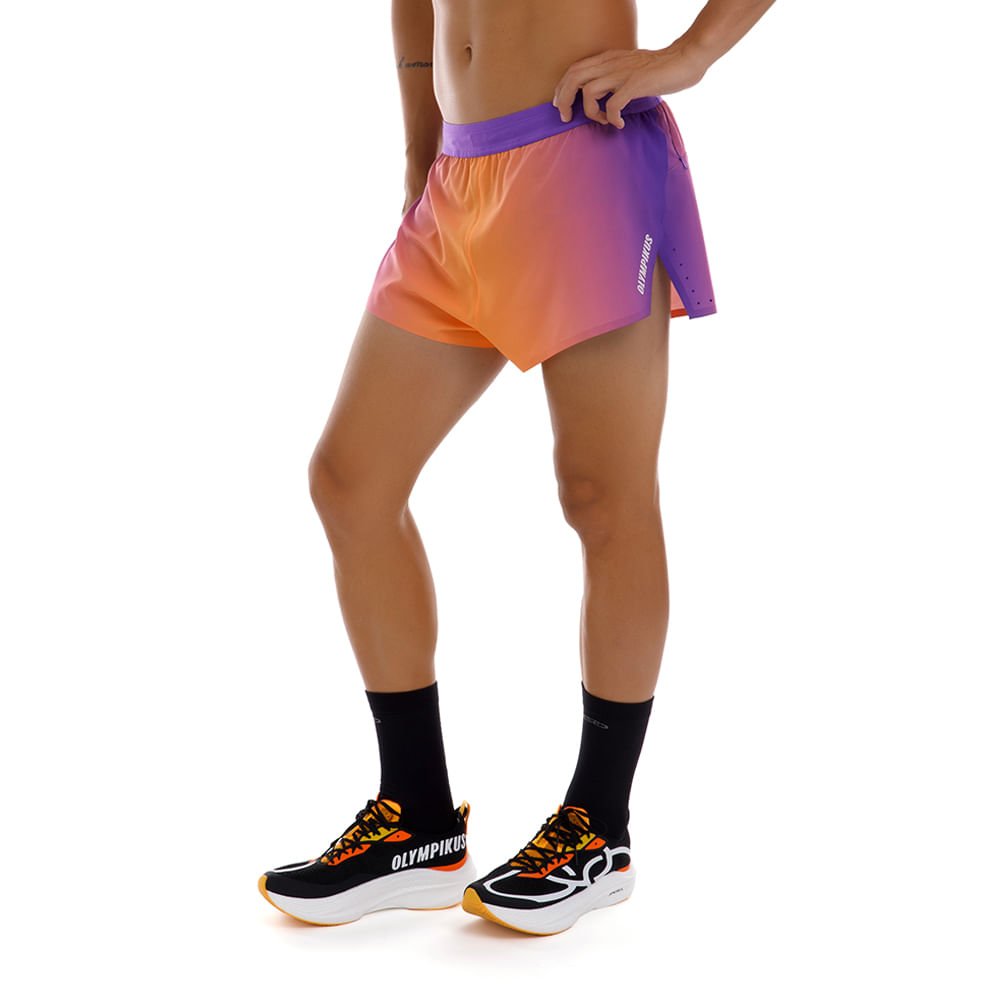 Shorts Corre 2 Olympikus Masculino Laranja 5