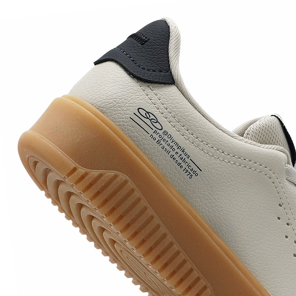 Tênis Olympikus Eros Infantil Bege 8