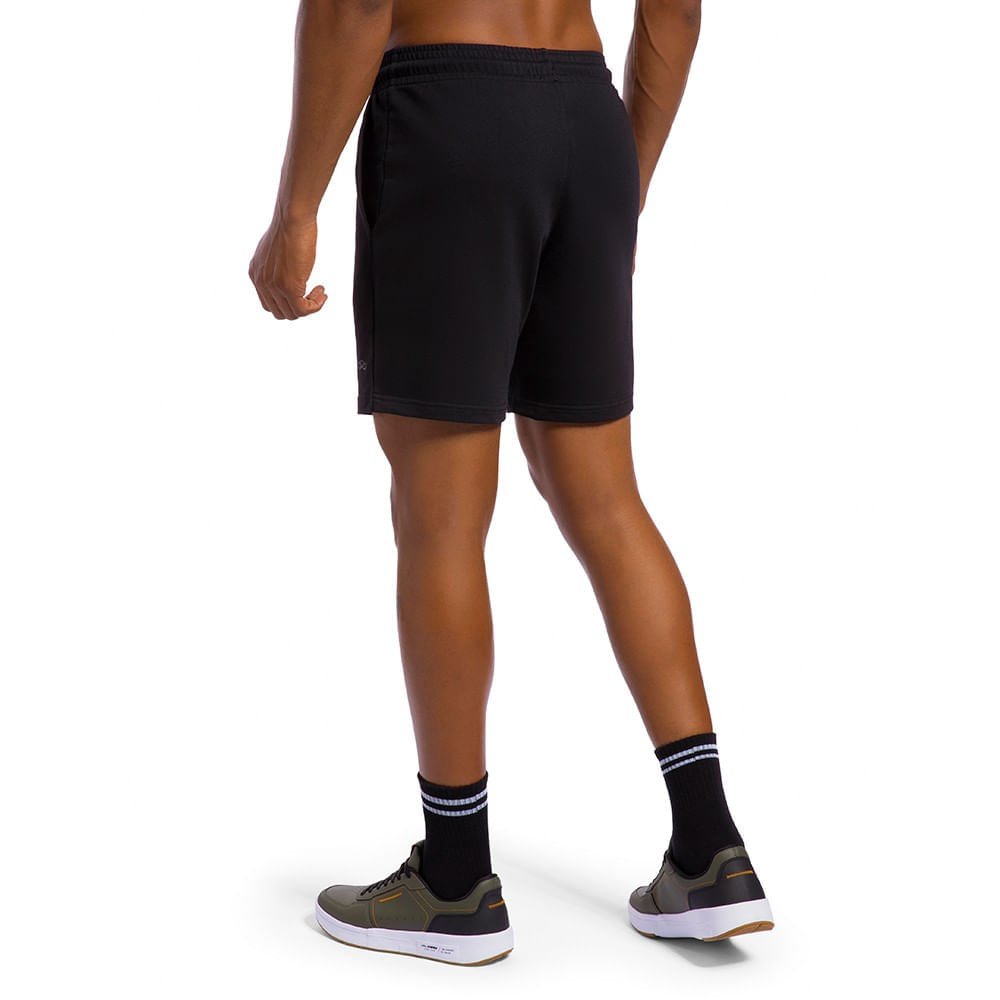 Bermuda Comfy Olympikus Masculina Preto 3