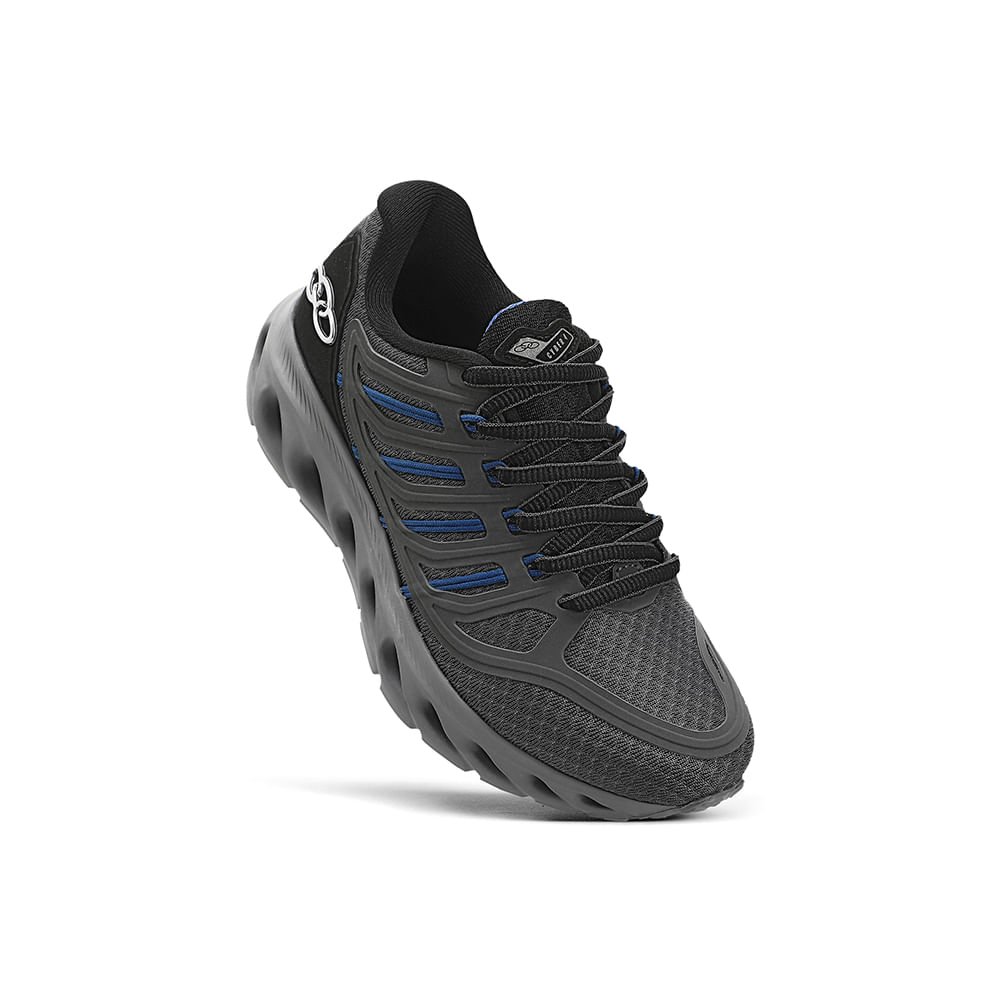 Tênis Olympikus Cyber 4 Infantil Cinza 2