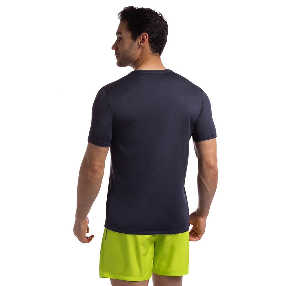 Camiseta Basic Logo Olympikus Masculina Azul 2