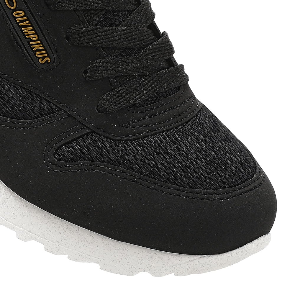 Tênis Jogging 101 Infantil Preto 7