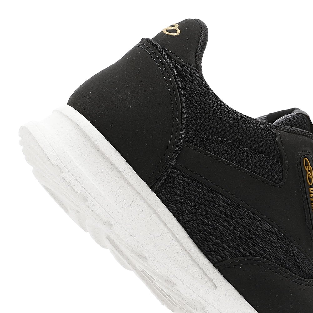 Tênis Jogging 101 Infantil Preto 8