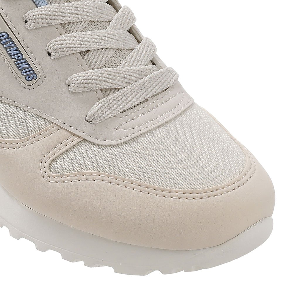 Tênis Jogging 101 Infantil Bege 7