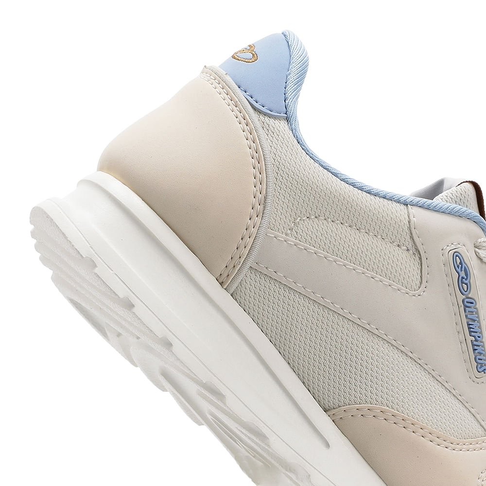 Tênis Jogging 101 Infantil Bege 8