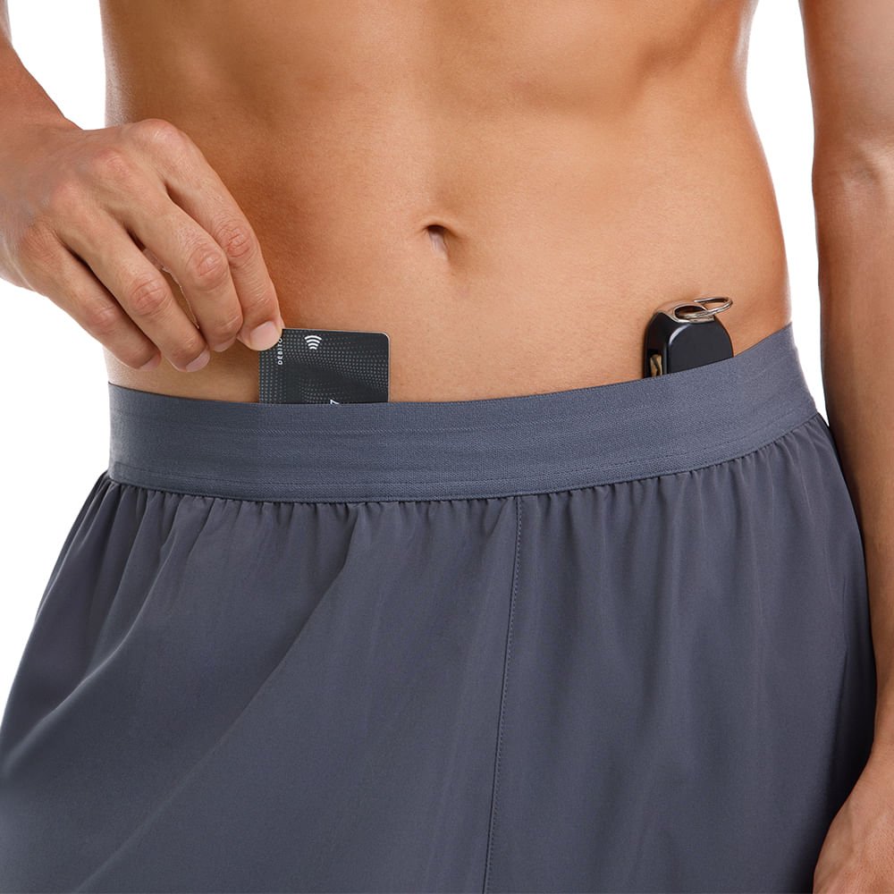 Shorts Corre 7 Olympikus Masculino Cinza 4