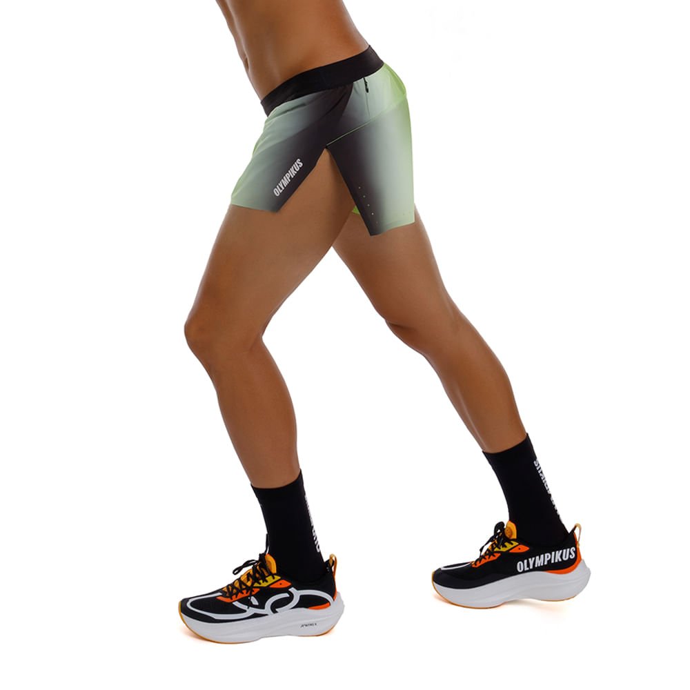 Shorts Corre 2 Olympikus Masculino Verde 4