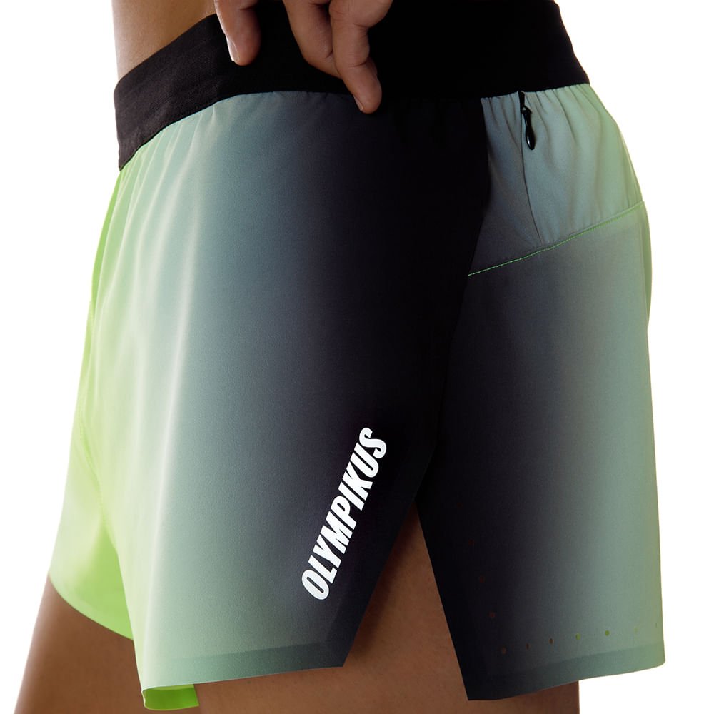 Shorts Corre 2 Olympikus Masculino Verde 8
