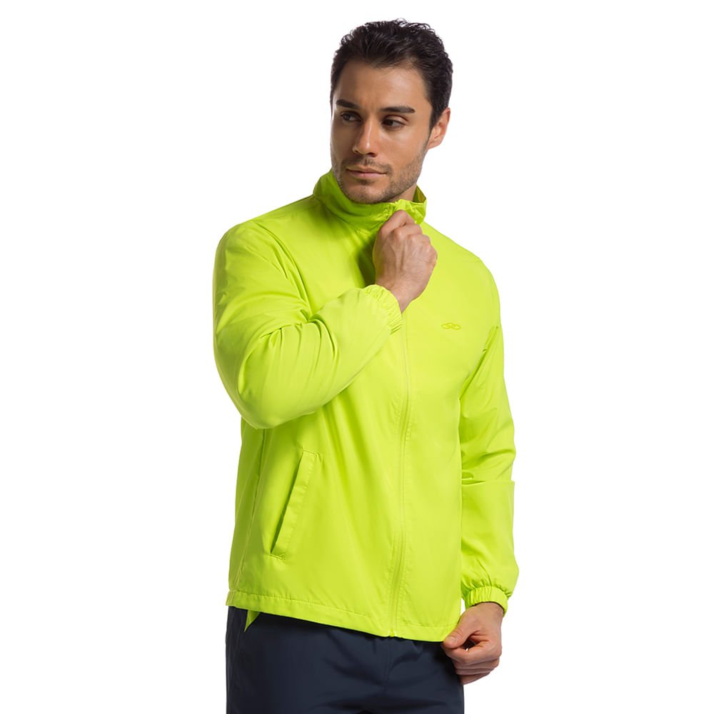 Jaqueta Quebra-Vento Essential Olympikus Masculina Verde 3