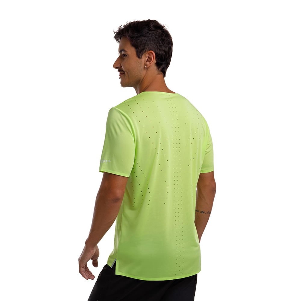 Camiseta Corre Olympikus Masculina Verde 2