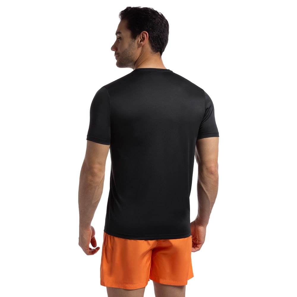 Camiseta Basic Logo Olympikus Masculina Preto 2