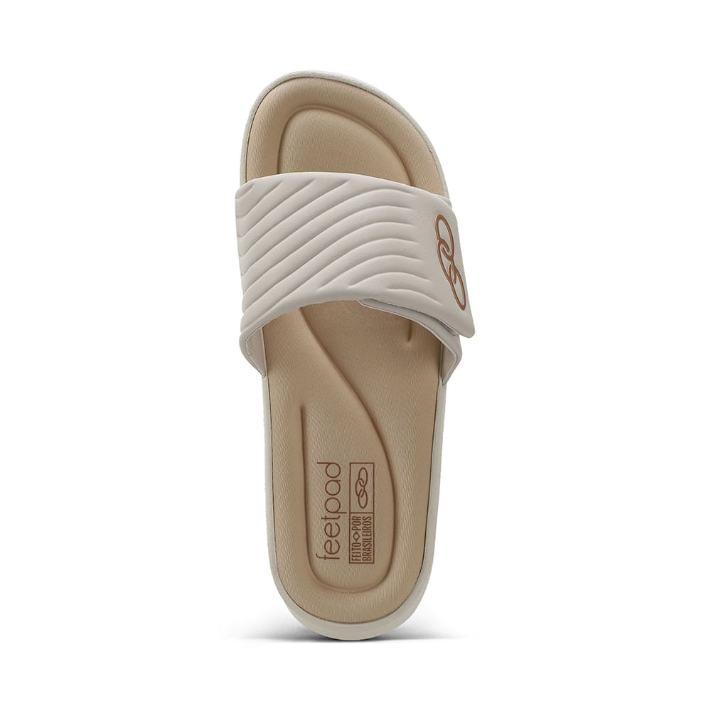 Chinelo Olympikus Melbourne 2 Feminino Bege 4