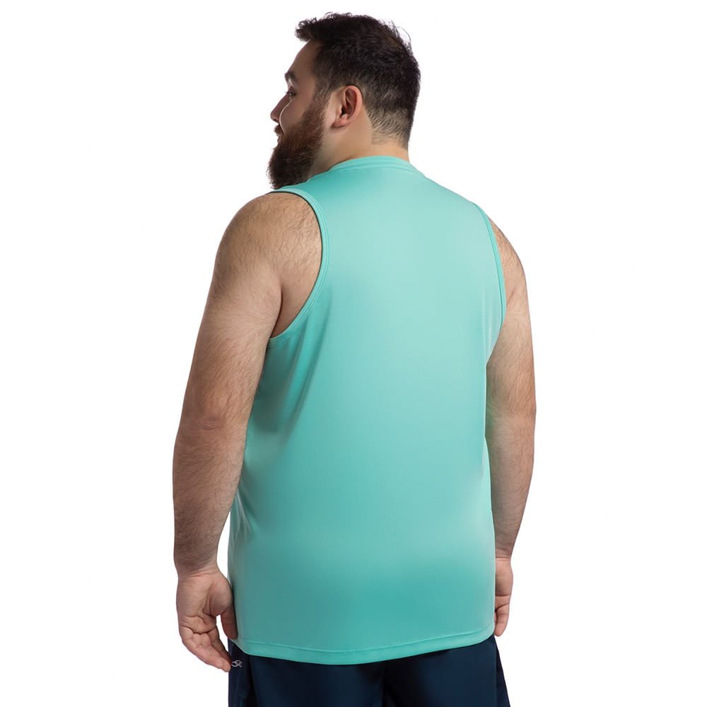 Regata Essential Olympikus Masculina Plus Size Verde 2