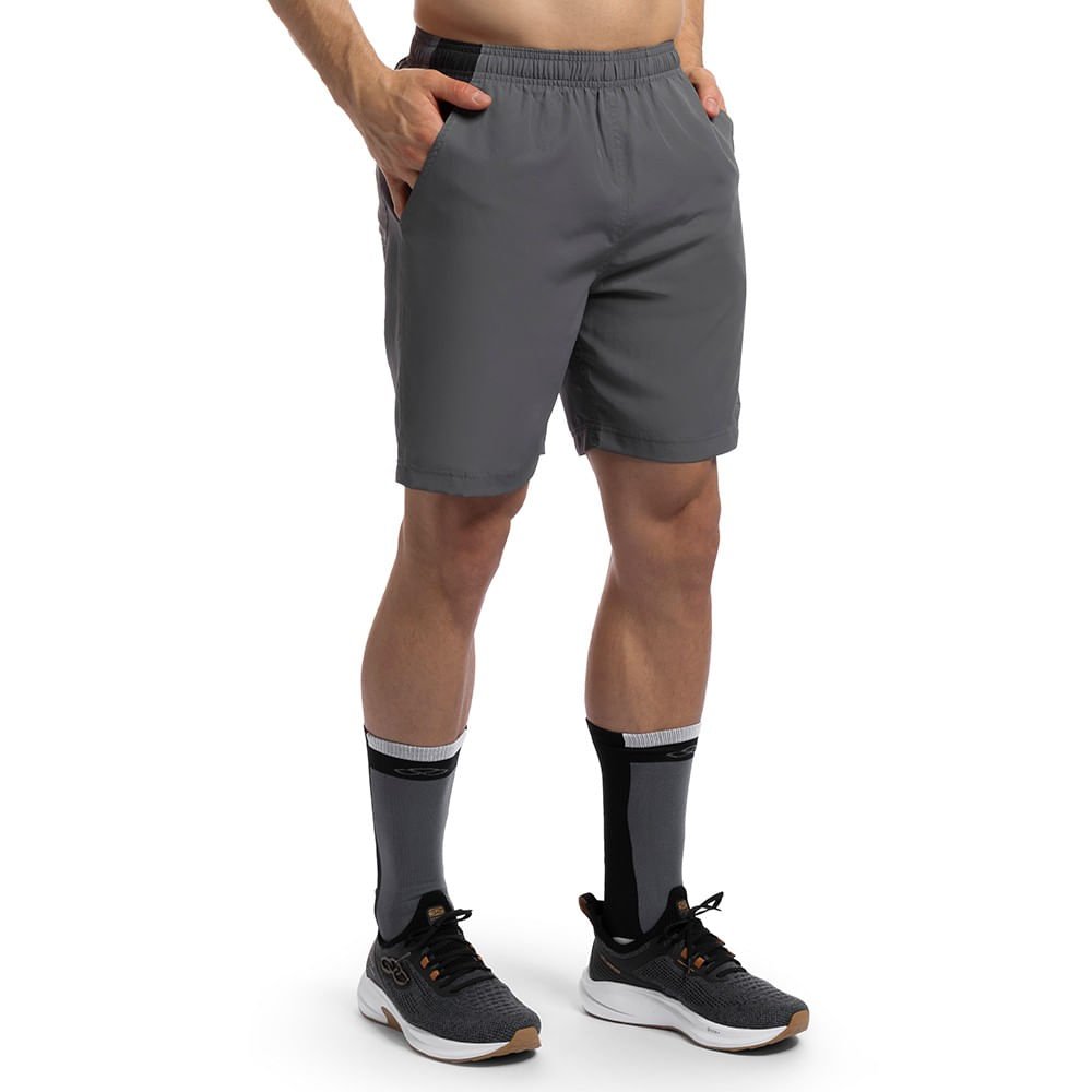 Bermuda de Treino 7 Olympikus Masculina Cinza 3