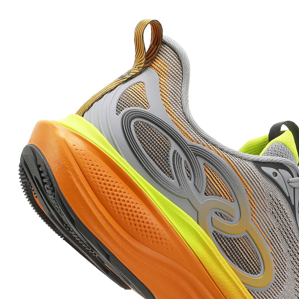 Tênis Olympikus Pride 4 Cinza/Laranja 8