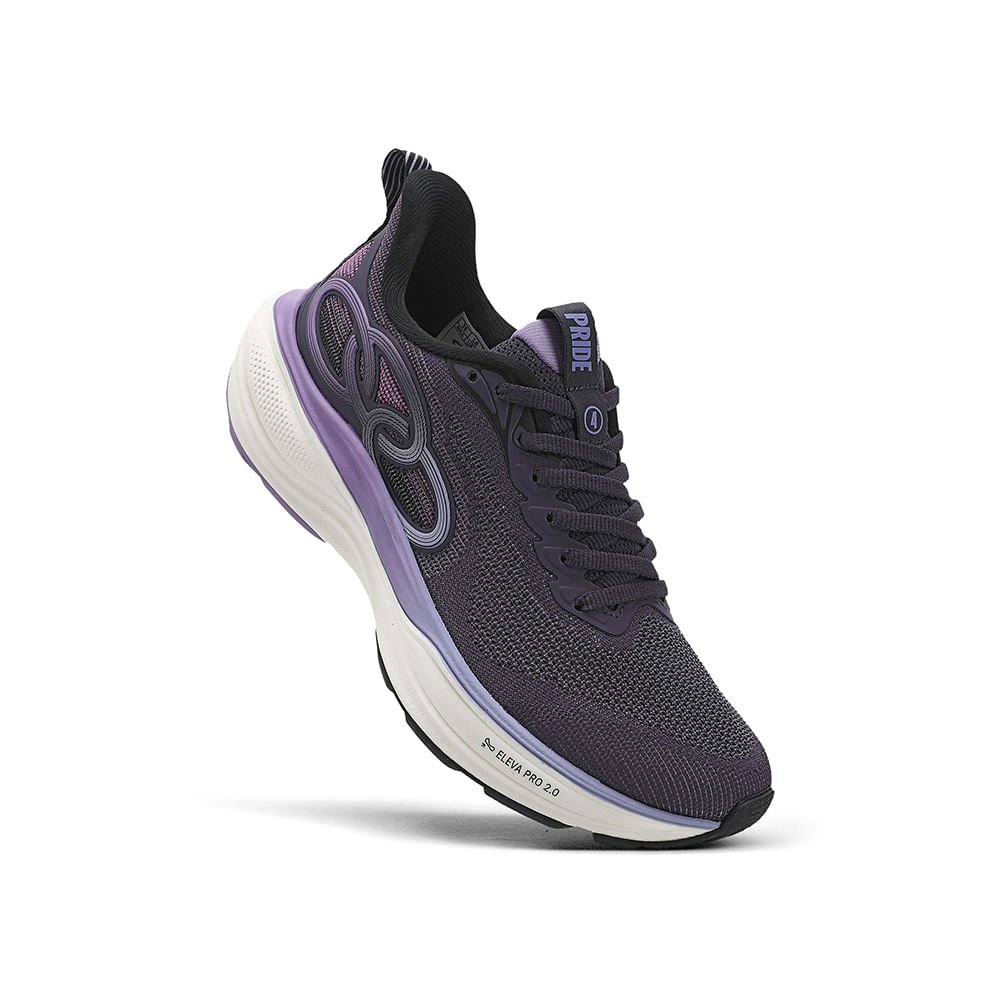 Tênis Olympikus Pride 4 Feminino Azul/Roxo 2