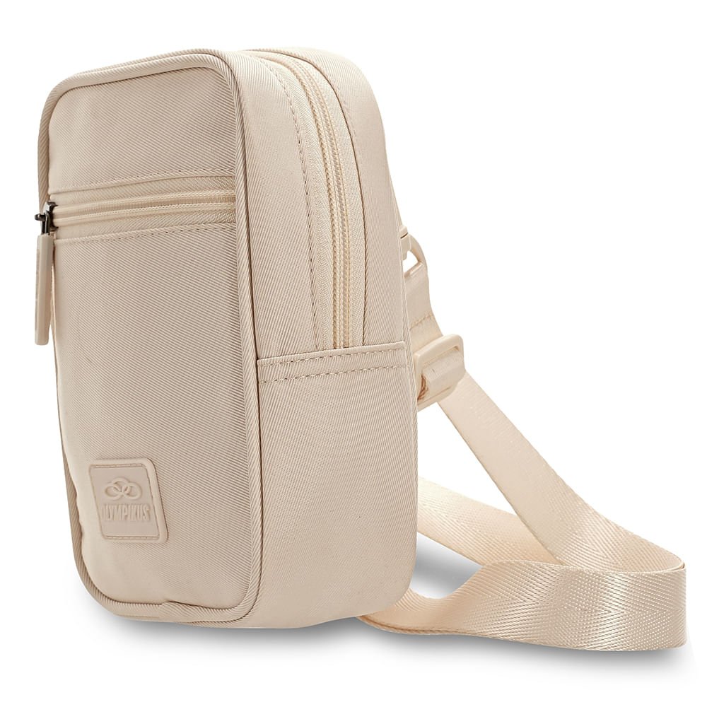 Shoulder Bag Mini Olympikus Bege 3