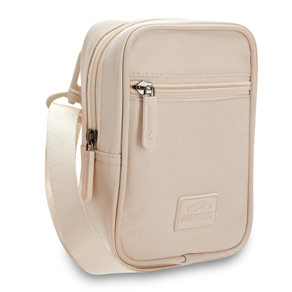 Shoulder Bag Mini Olympikus Bege 4