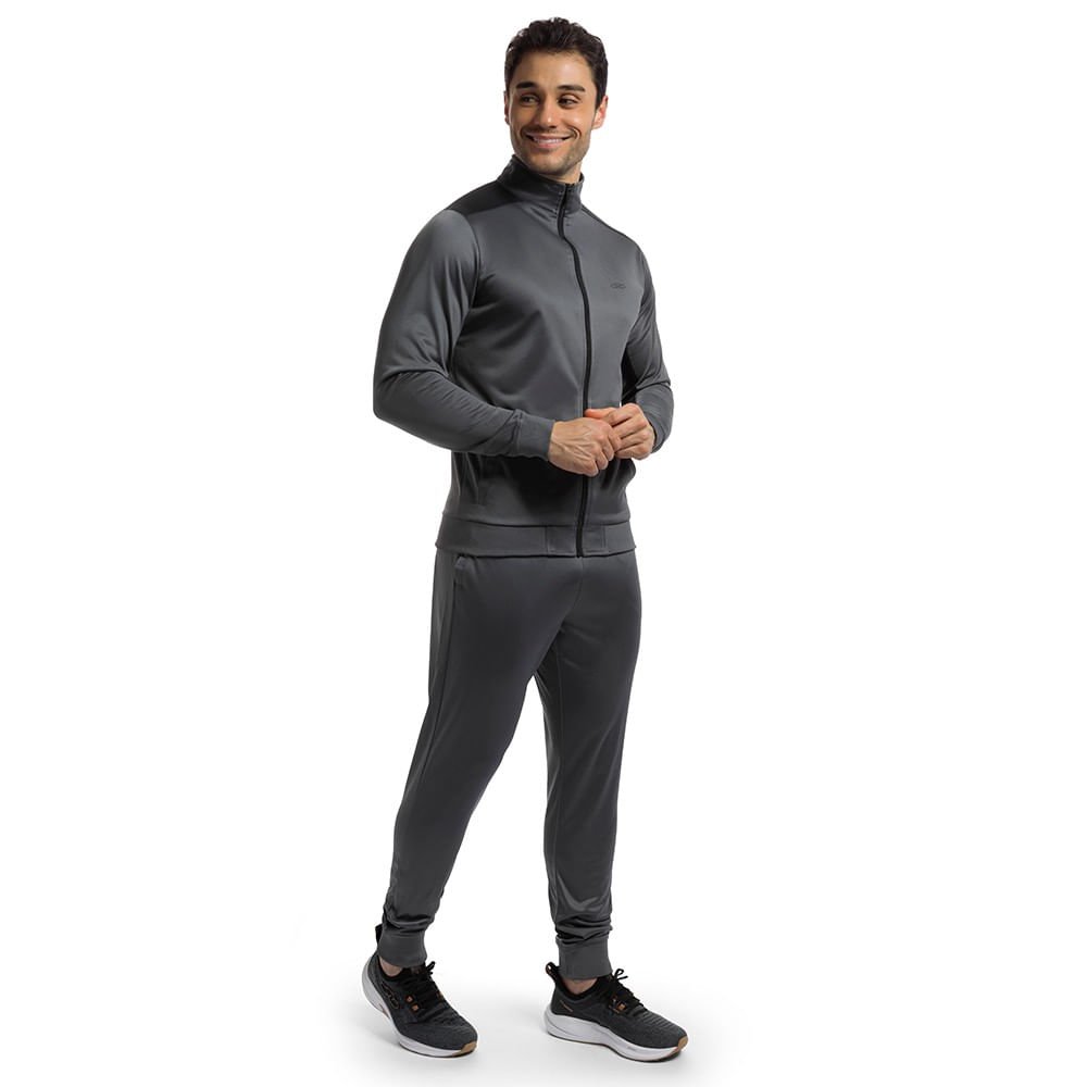 Agasalho Essential Olympikus Masculino Cinza 3