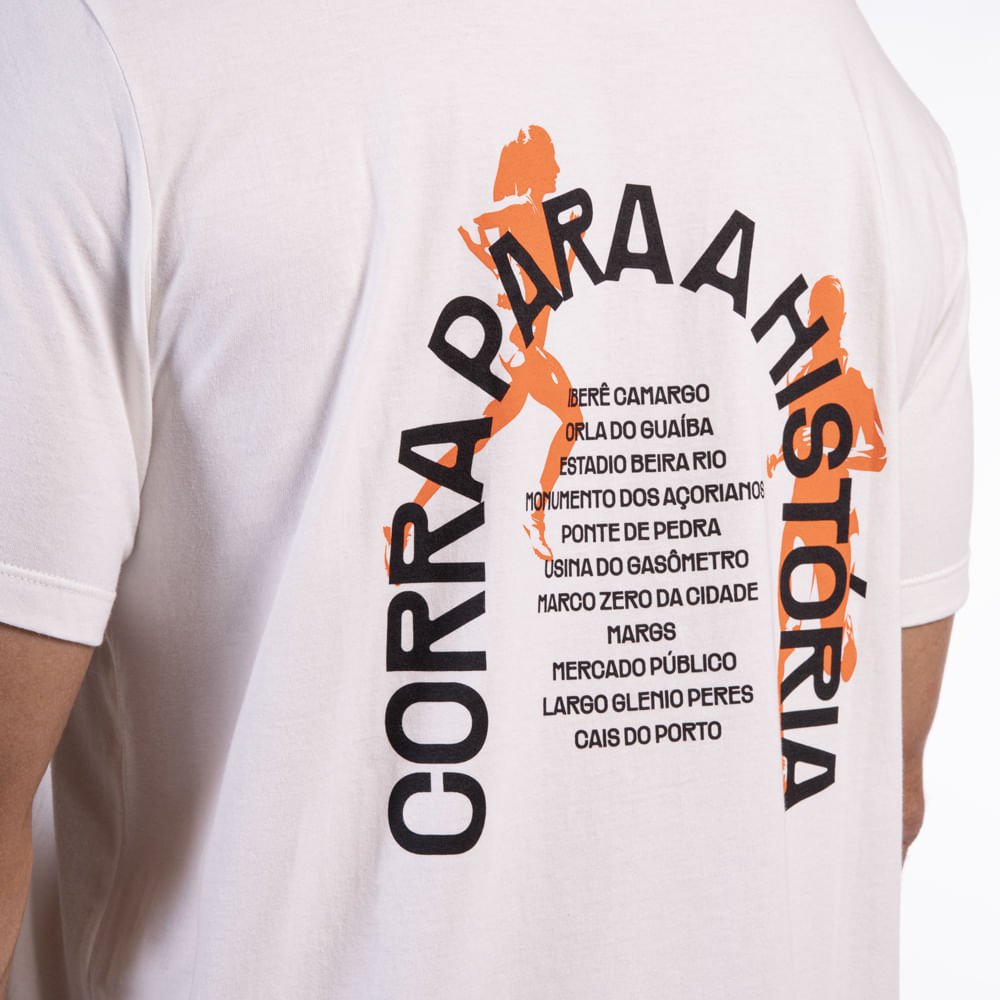 Camiseta Corra para a História Olympikus Branco 5