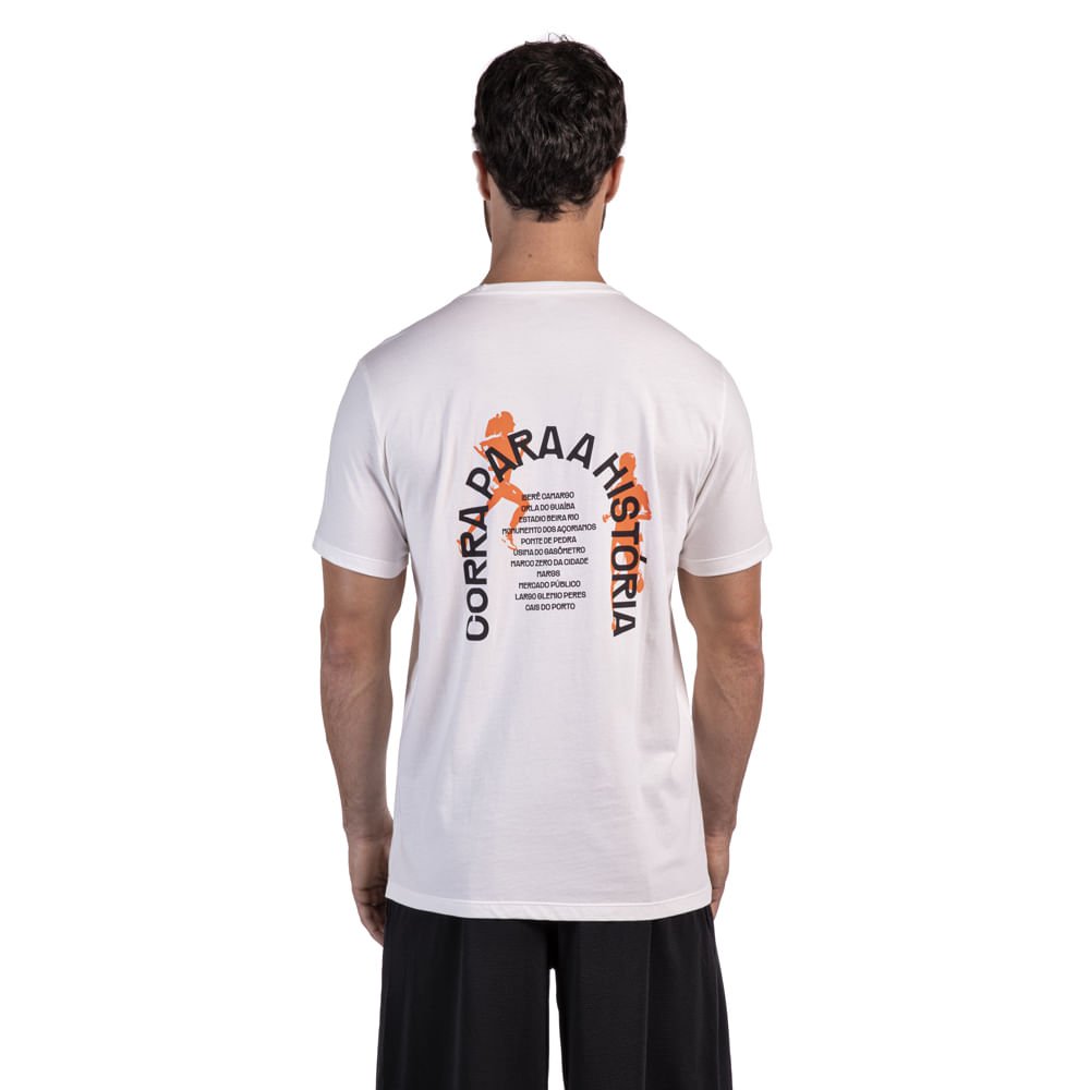 Camiseta Corra para a História Olympikus Branco 4