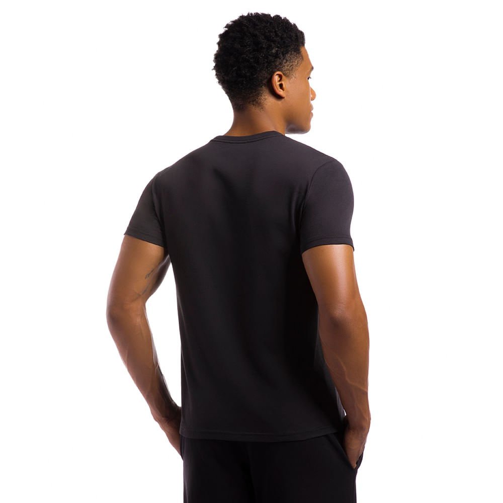 Camiseta Olympikus Comfy Splash Preto 5