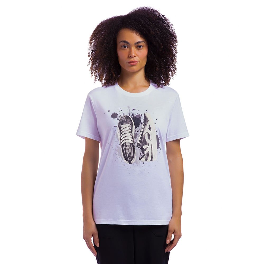 Camiseta Olympikus Comfy Splash Branco 4