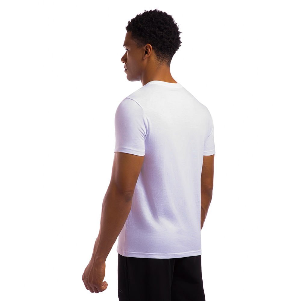 Camiseta Olympikus Comfy Splash Branco 5