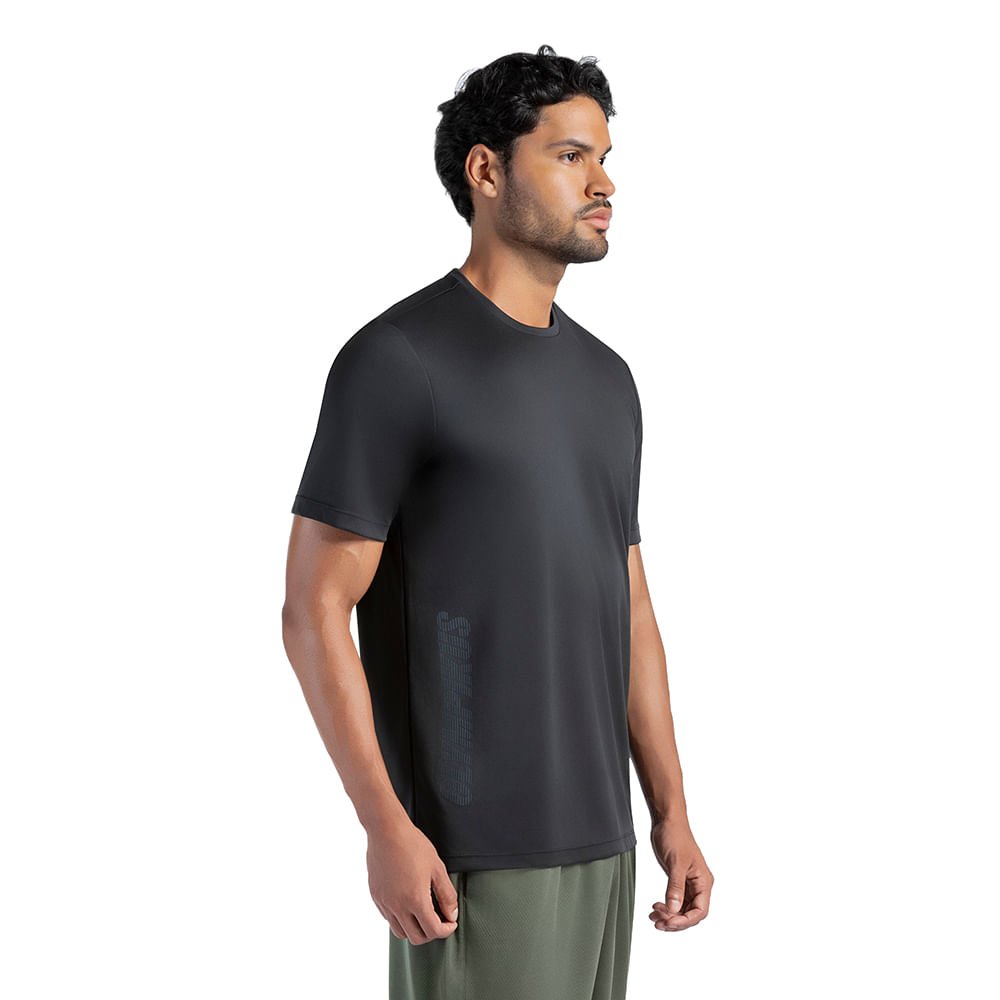 Camiseta Basic Logo Olympikus Masculina Preto 2