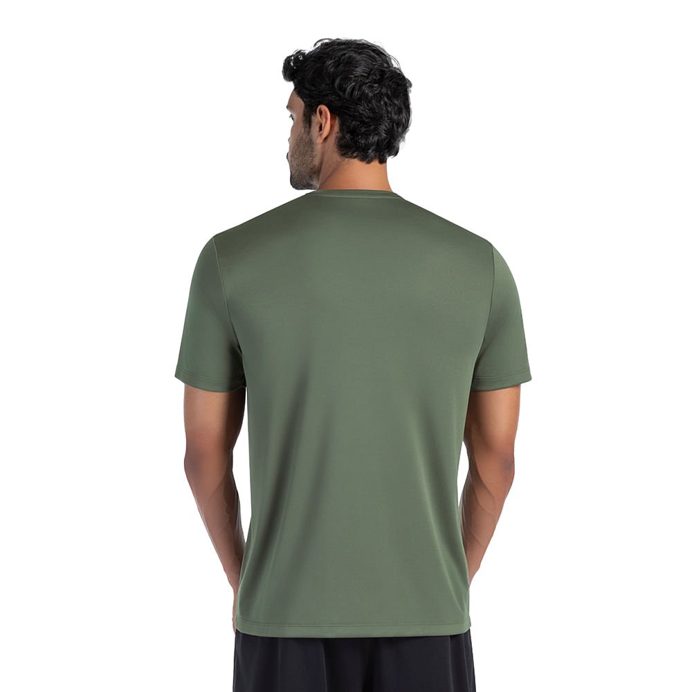 Camiseta Essential Olympikus Masculina Verde 3