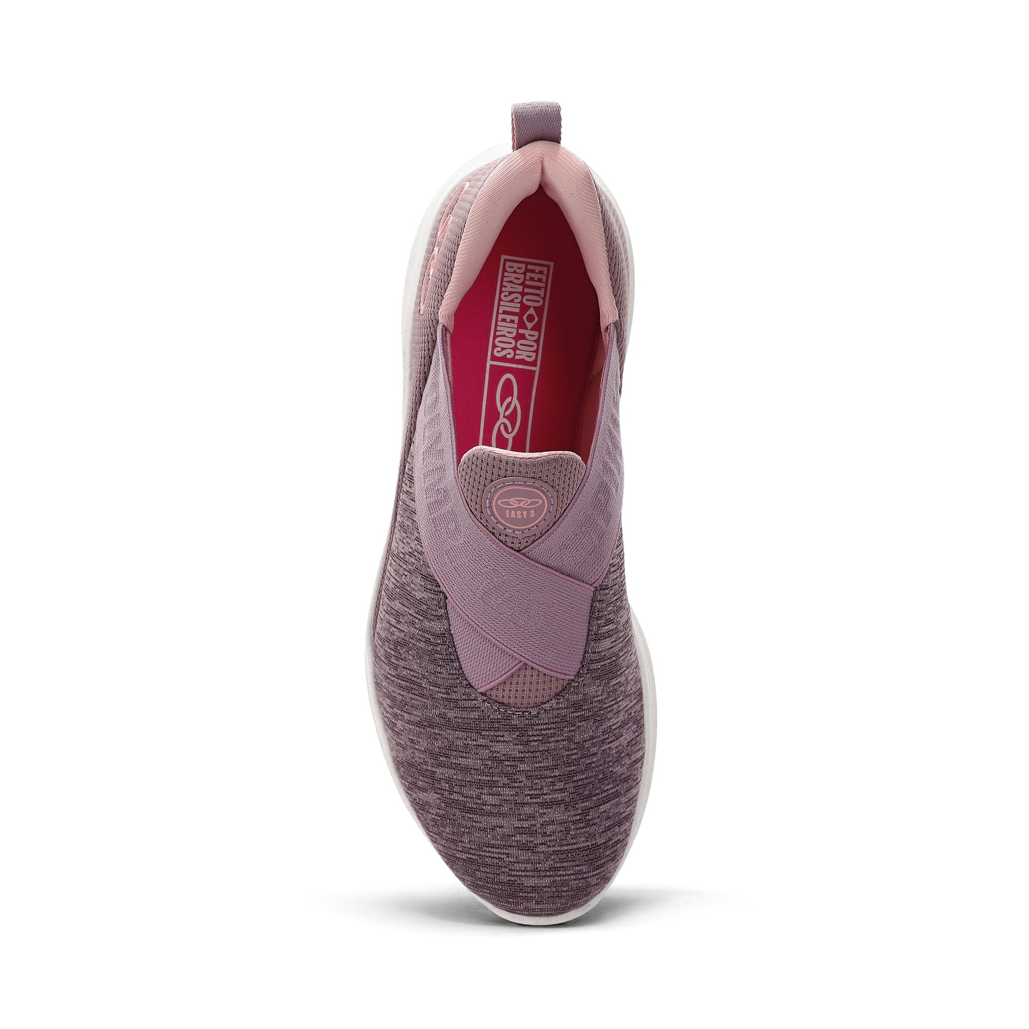 Tênis Olympikus Easy 3 Feminino Roxo/Cinza 4