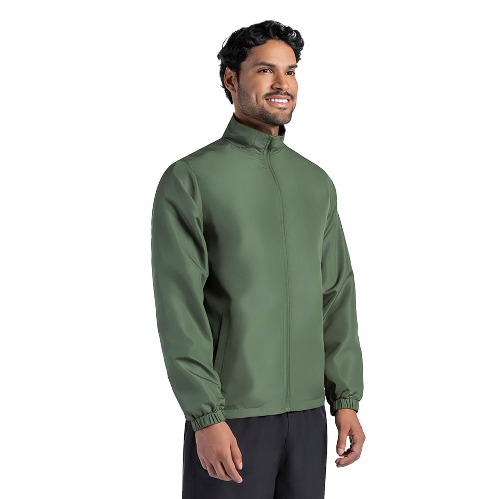 Jaqueta Quebra-Vento Essential Olympikus Masculina Verde 2