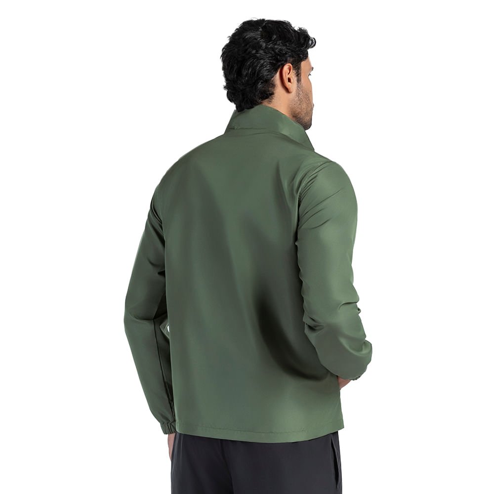 Jaqueta Quebra-Vento Essential Olympikus Masculina Verde 3