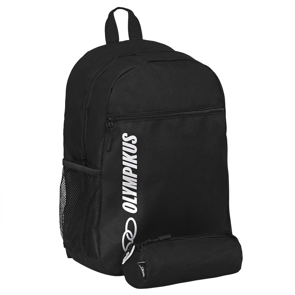 Mochila Olympikus Juvenil Preto 3