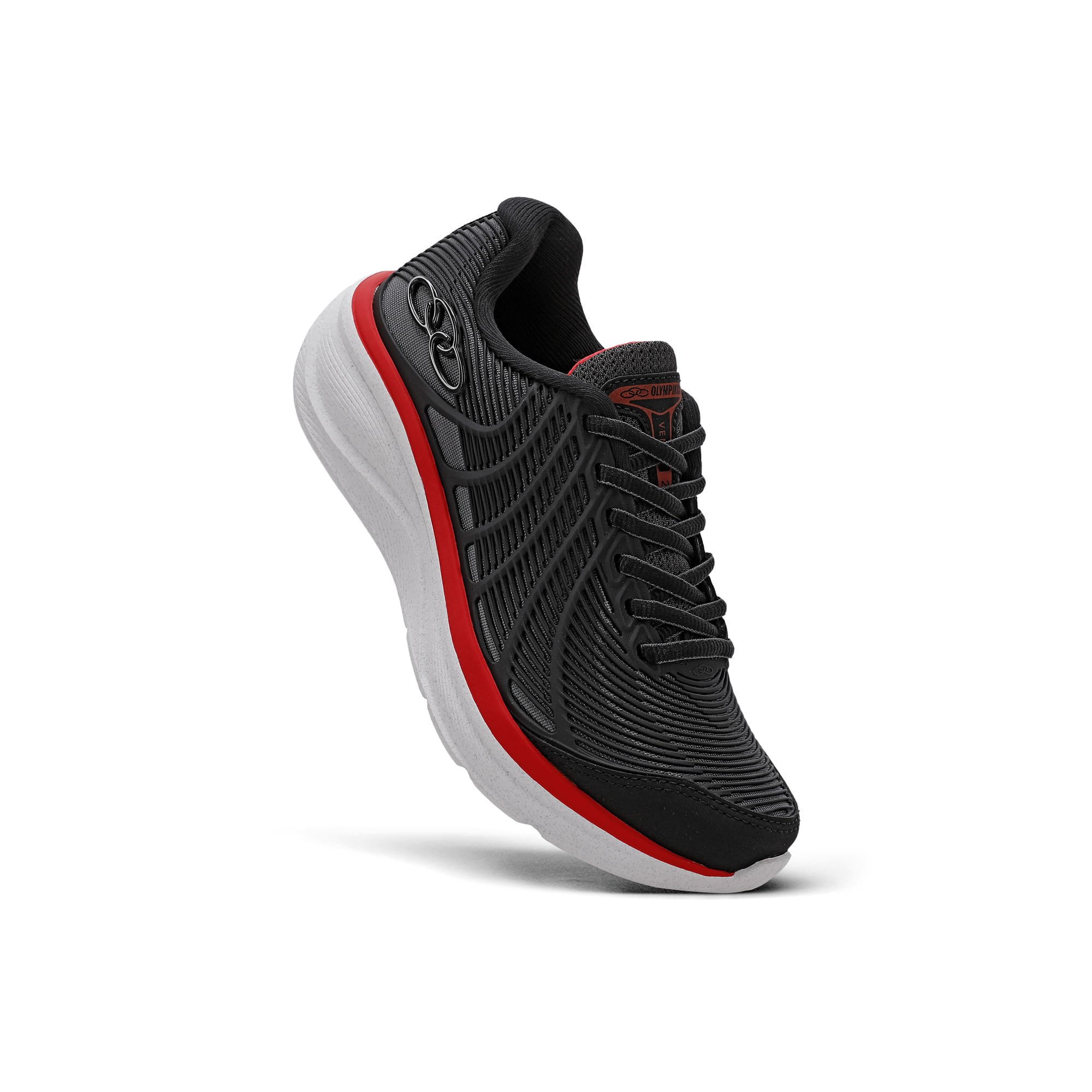 Tênis Olympikus Venum 2 Infantil Preto/Vermelho 2