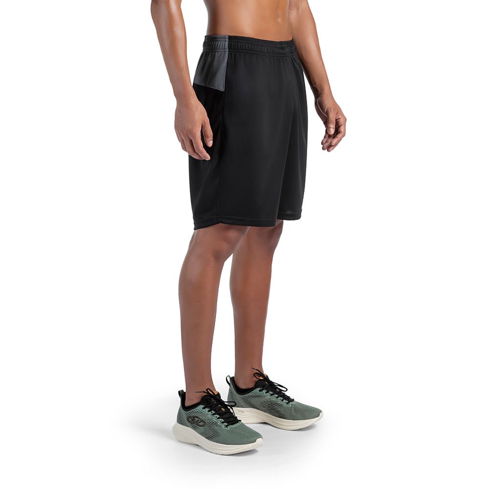 Bermuda Line Mesh 7 Olympikus Masculina Preto 2